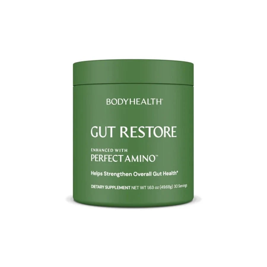 Gut Restore Body Health 49,68 g tarmstøtte pulver med ca. 30 porsjoner, blandes i kaldt vann