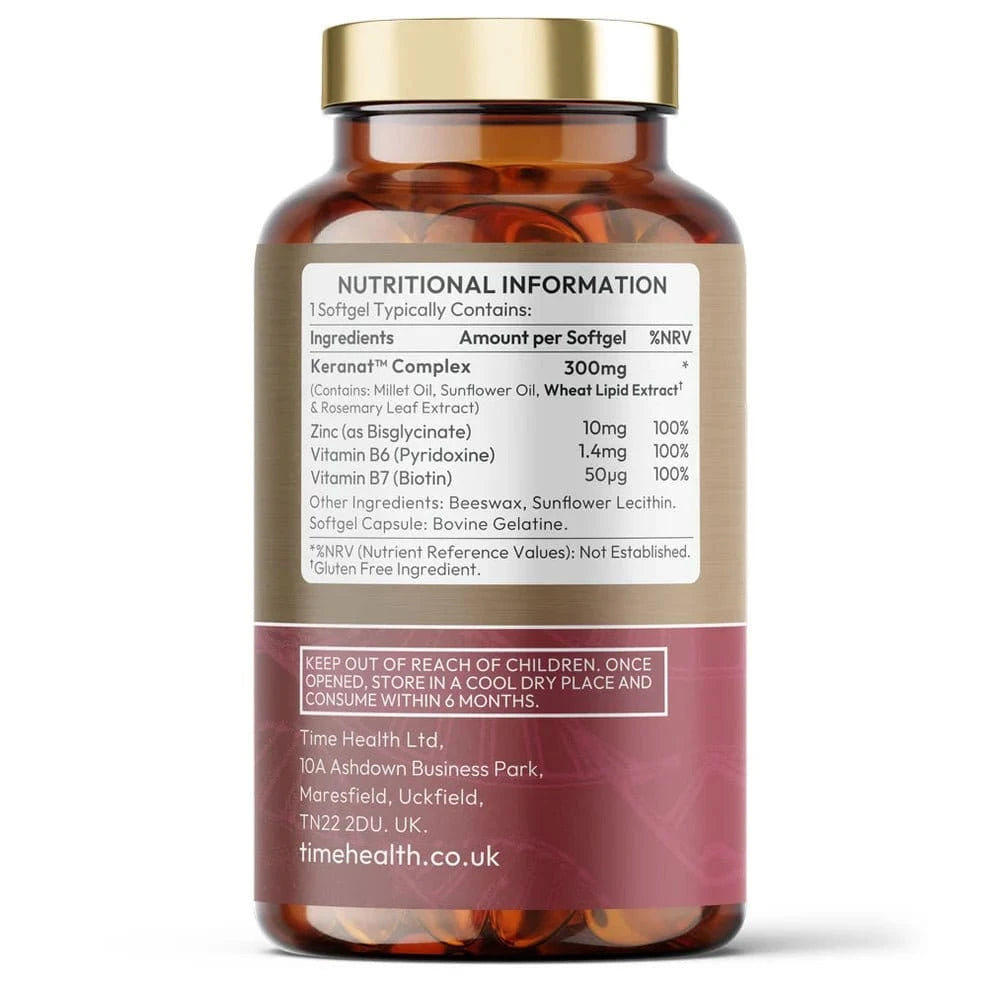 Hair Complex - Clinically Proven Keranat - Improves Hair Brightness, Volume & Beauty - Uno Vita AS