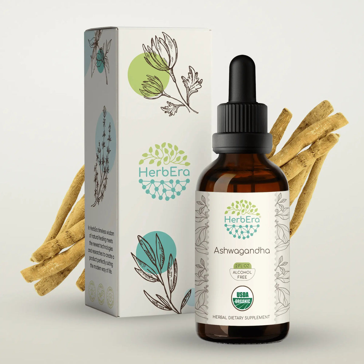 HerbEra Ashwagandha Tincture - Uno Vita AS