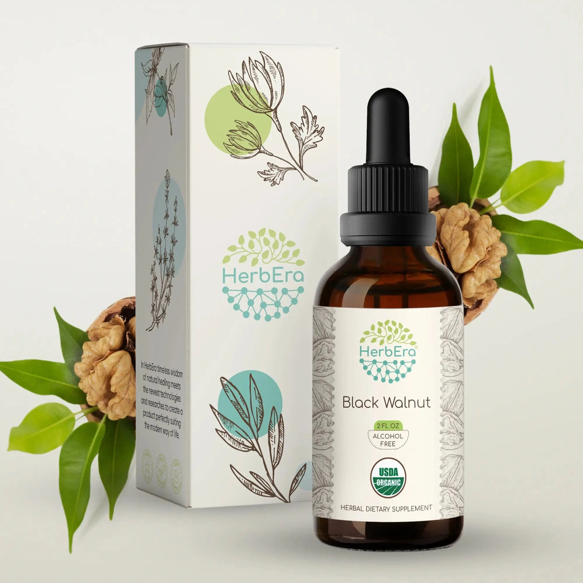 HerbEra Black Walnut Tincture - Uno Vita AS