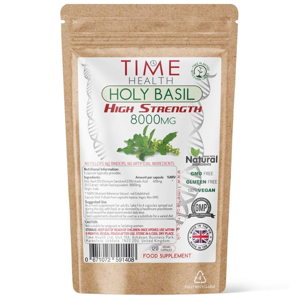 Holy Basil 20:1 (Ocimum Sanctum) (120) - Uno Vita AS