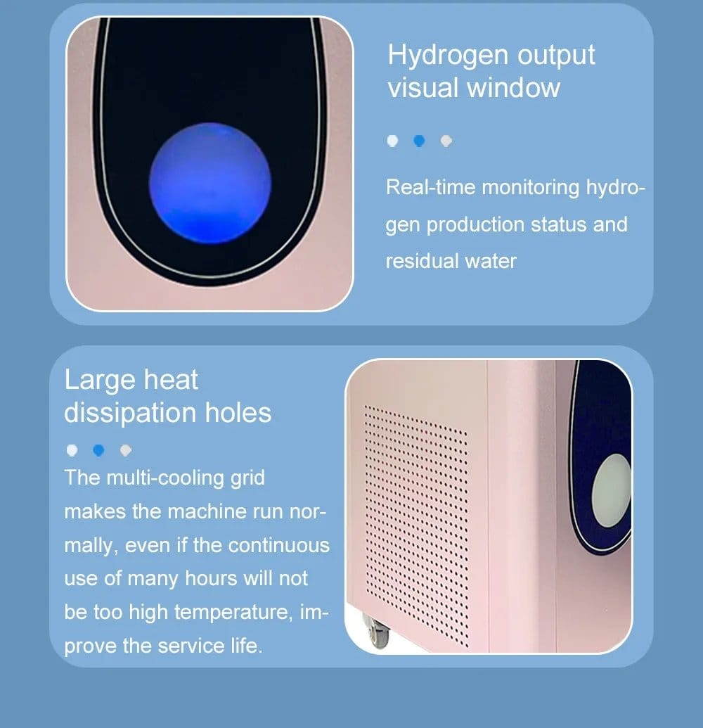 Hydrogen inhalator GY - H3000 (2000 ml H2) - Uno Vita AS
