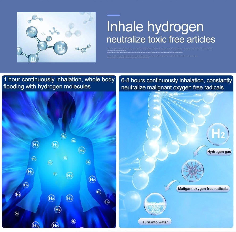 Hydrogen inhalator GY - HX1500 (1000 ml H2) - Uno Vita AS