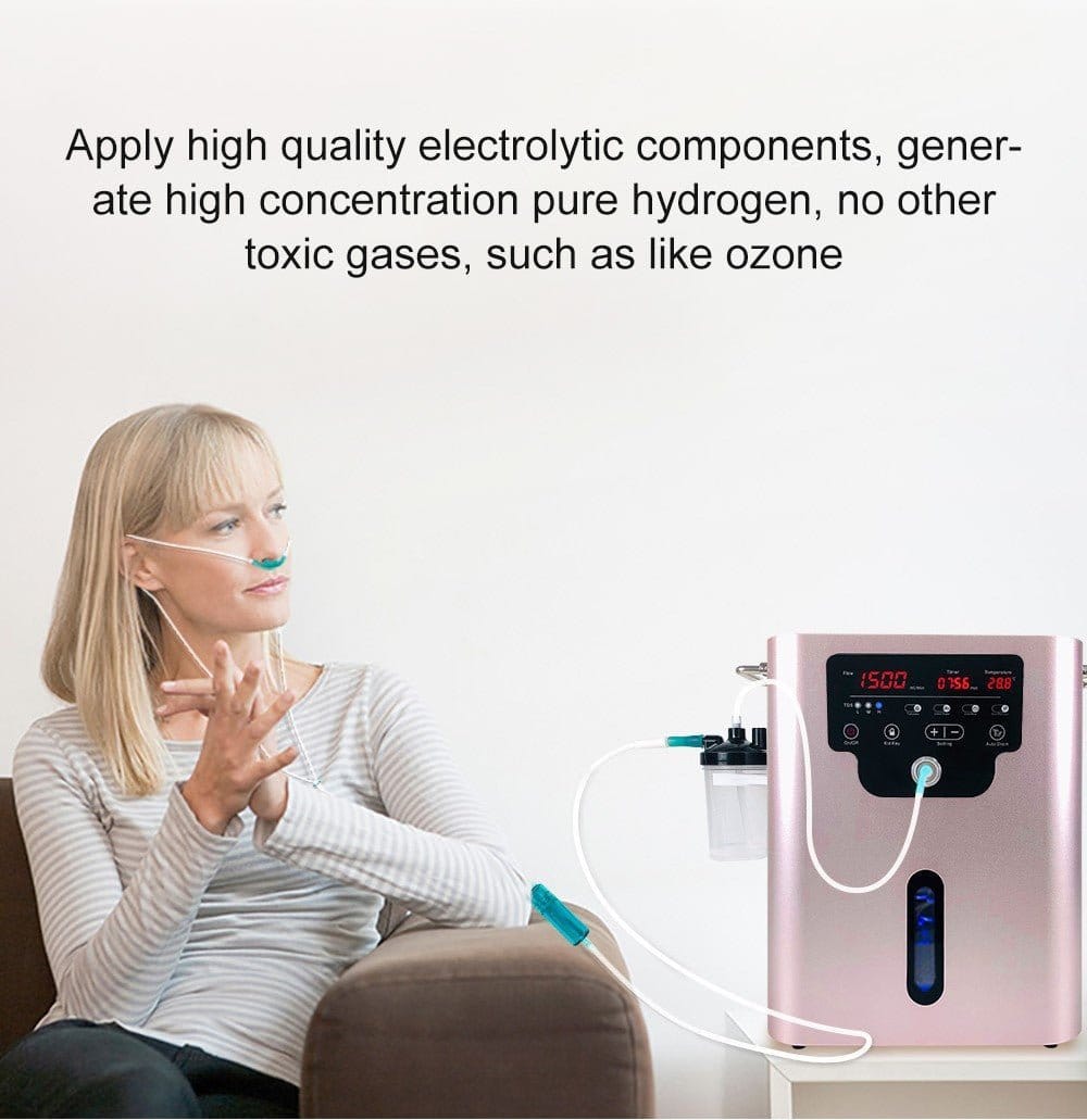Hydrogen inhalator GY - HX1500 (1000 ml H2) - Uno Vita AS