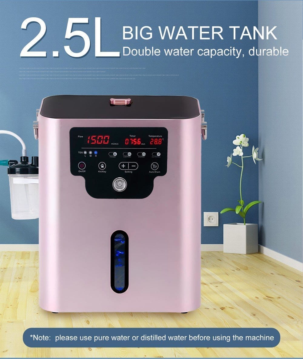Hydrogen inhalator GY - HX1800 (1200 ml H2) - Uno Vita AS