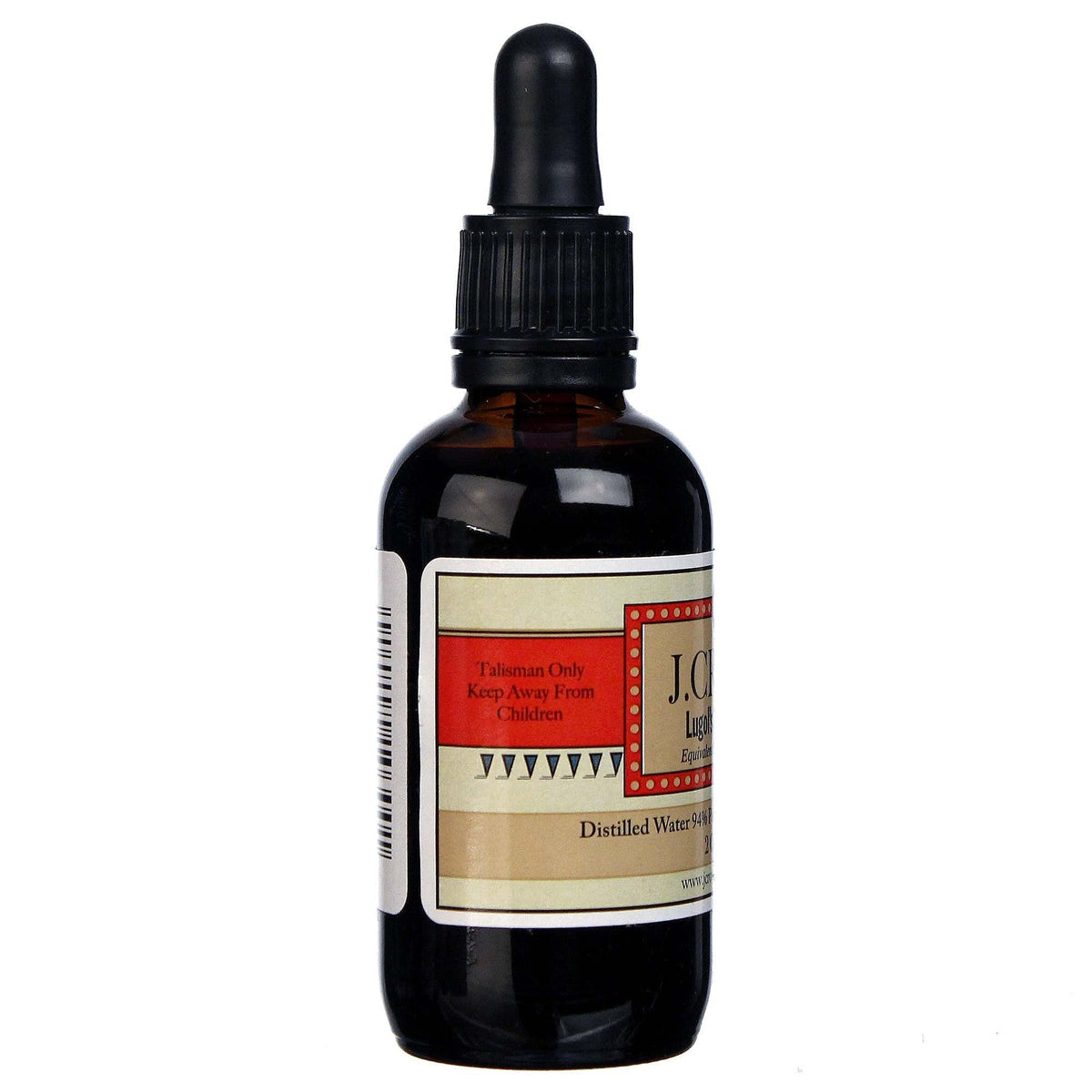 J.CROW'S Lugol's Iodine Water 2% - Uno Vita AS
