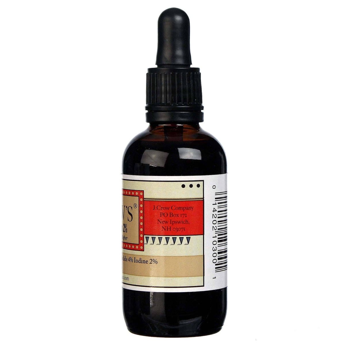 J.CROW'S Lugol's Iodine Water 2% - Uno Vita AS