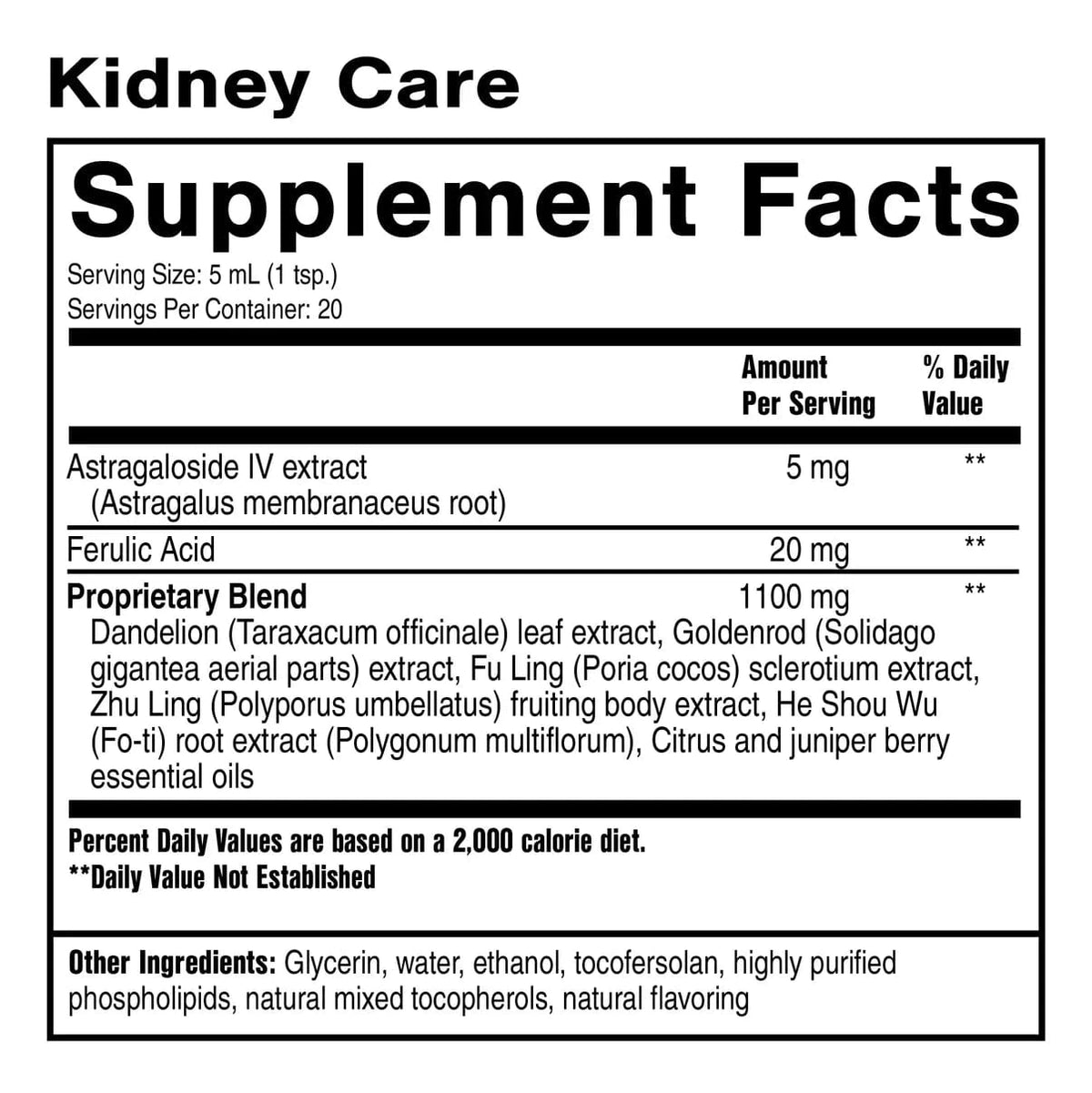 Kidney Care (100 ml) - Uno Vita AS