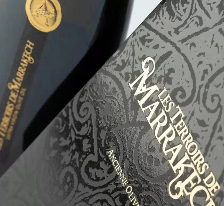Les Terroirs de Marrakech – Ultra Premium Organic Extra Virgin Olive Oil 500 ml – Exclusive Gift Box - Uno Vita AS