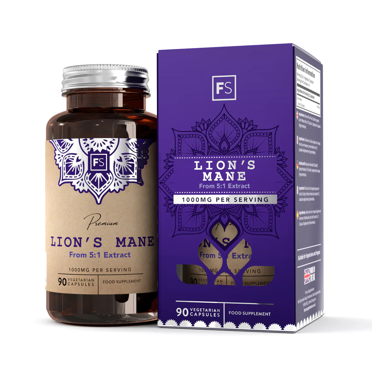 Lion’s Mane 5:1 - Extract 1000mg