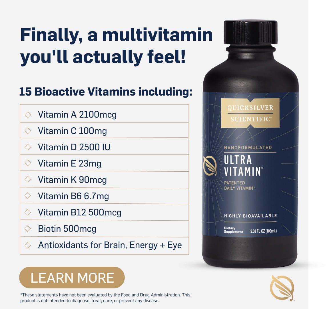 Liposomal Ultra Vitamin 100ml - Uno Vita AS