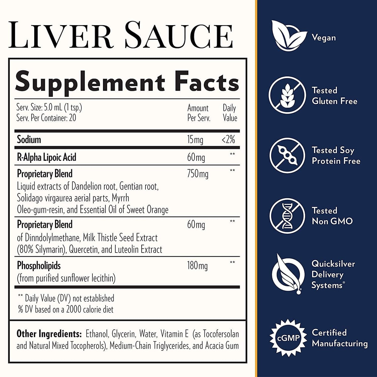 Liver Sauce (100 ml - super detox) - Uno Vita AS