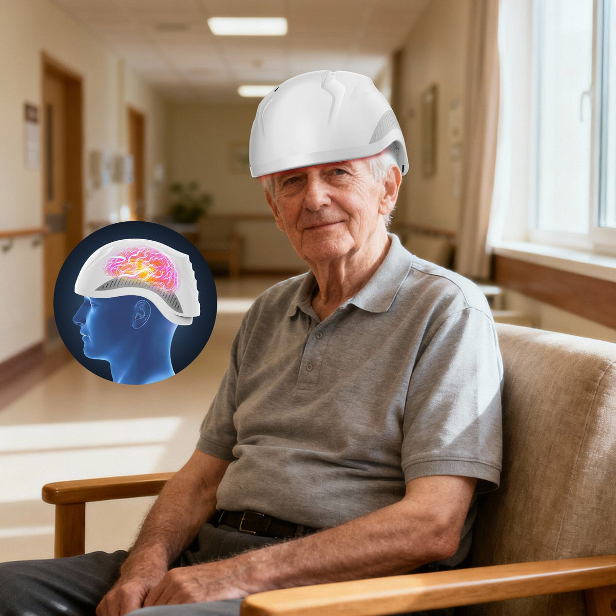 LuciPhi™ PBM Helmet - Advanced photobiomodulation for precise neurotechnology - Uno Vita AS
