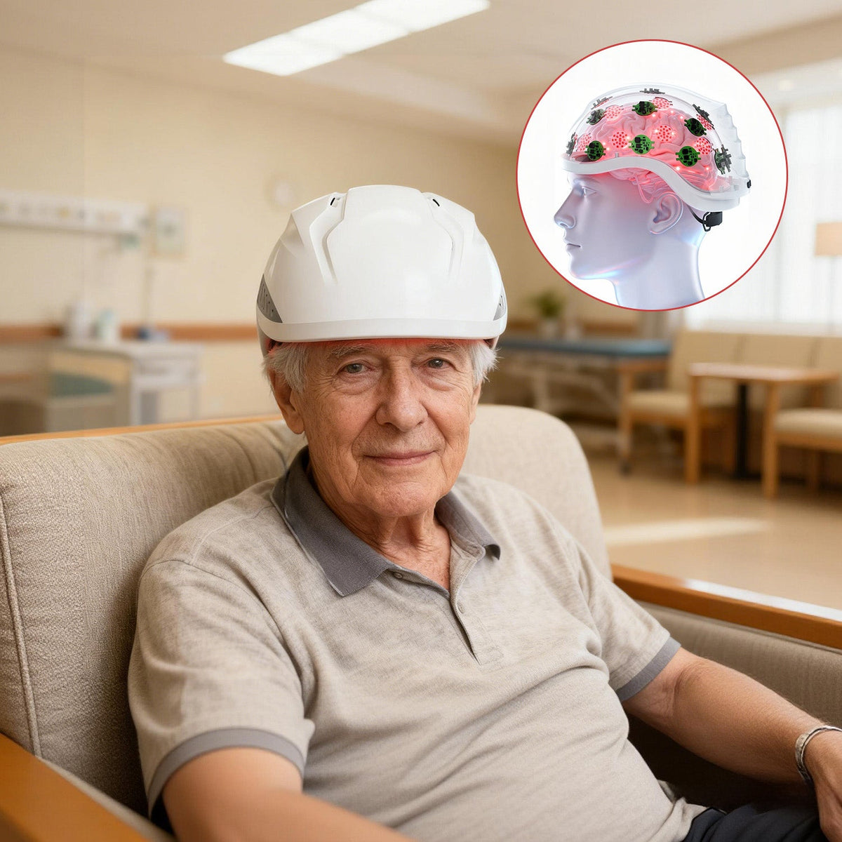 LuciPhi™ PBM Helmet - Advanced photobiomodulation for precise neurotechnology - Uno Vita AS