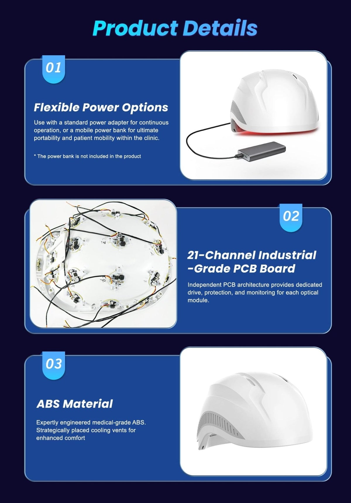 LuciPhi™ PBM Helmet - Advanced photobiomodulation for precise neurotechnology - Uno Vita AS