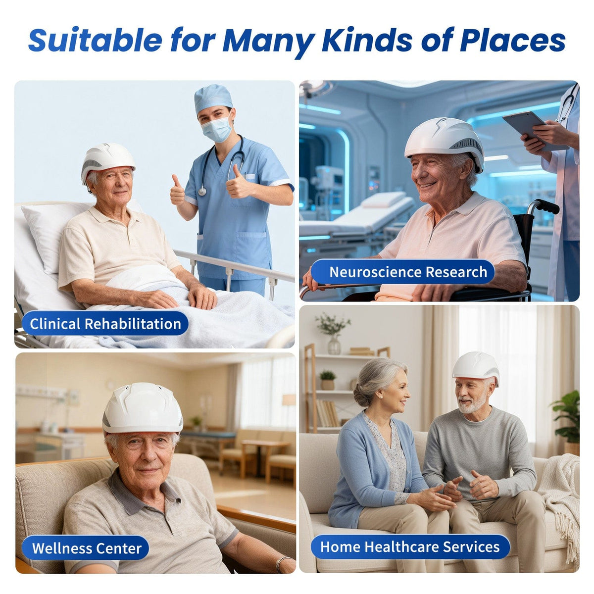 LuciPhi™ PBM Helmet - Advanced photobiomodulation for precise neurotechnology - Uno Vita AS