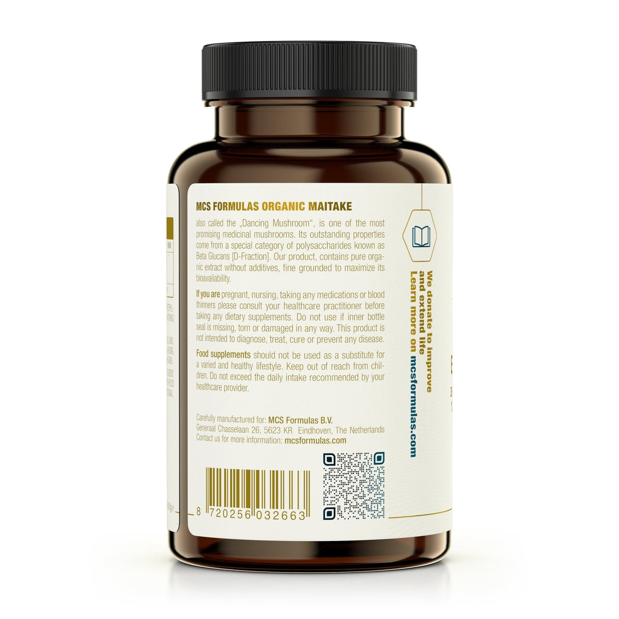 Maitake Extract Pure 350mg Capsule - Uno Vita AS