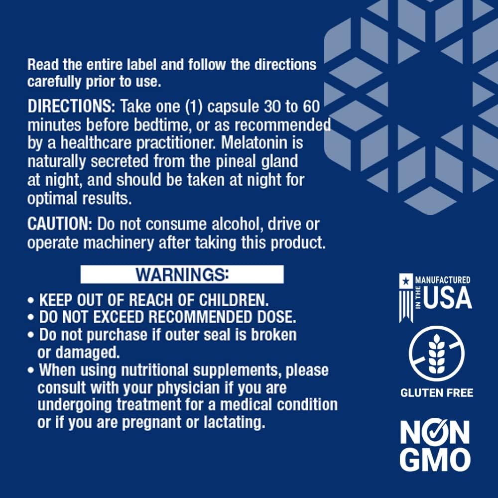 Melatonin 1 mg (60 capsules) - Uno Vita AS