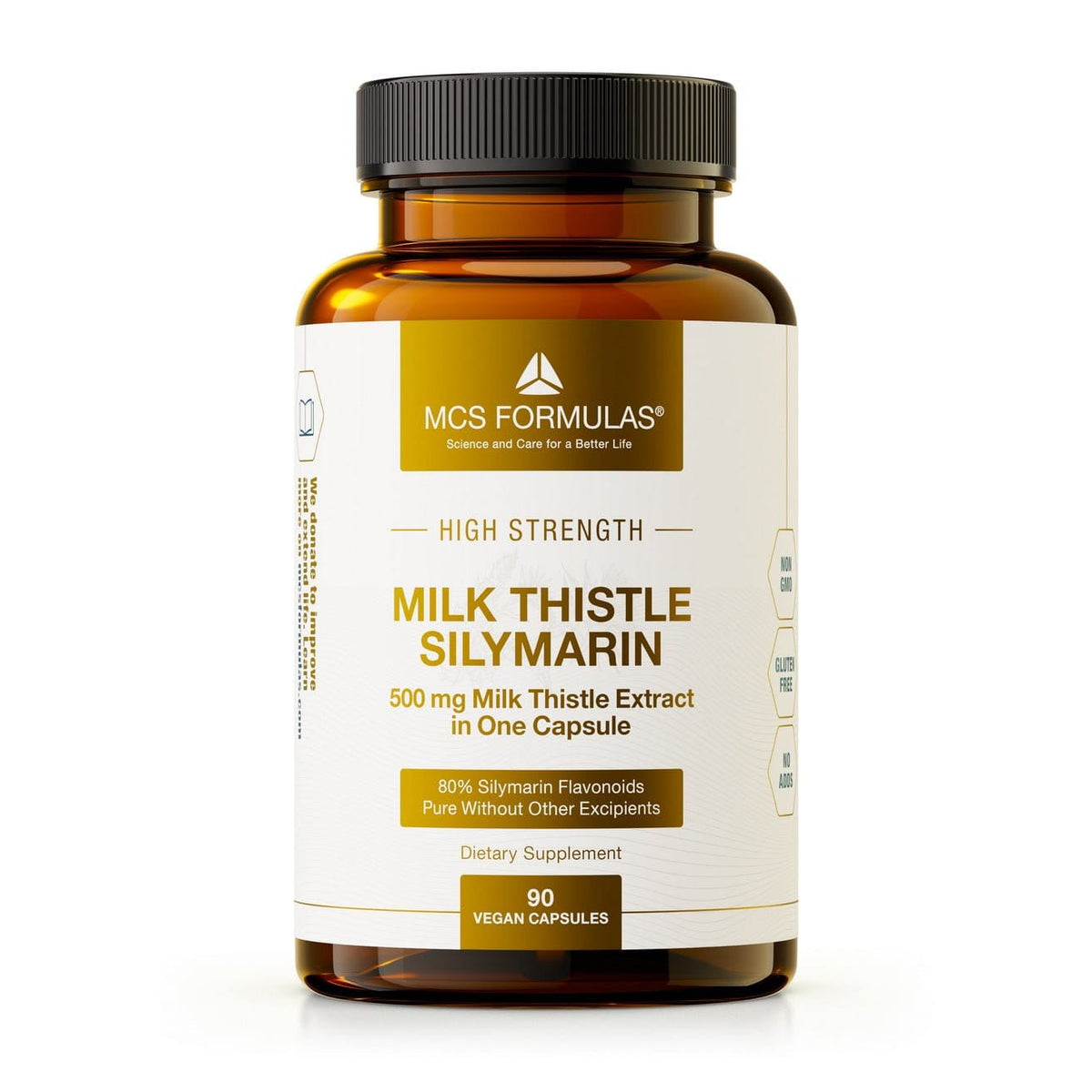 Melketistel med silymarin 500 mg kapseltilskudd fra Uno Vita, urtebasert produkt for voksne