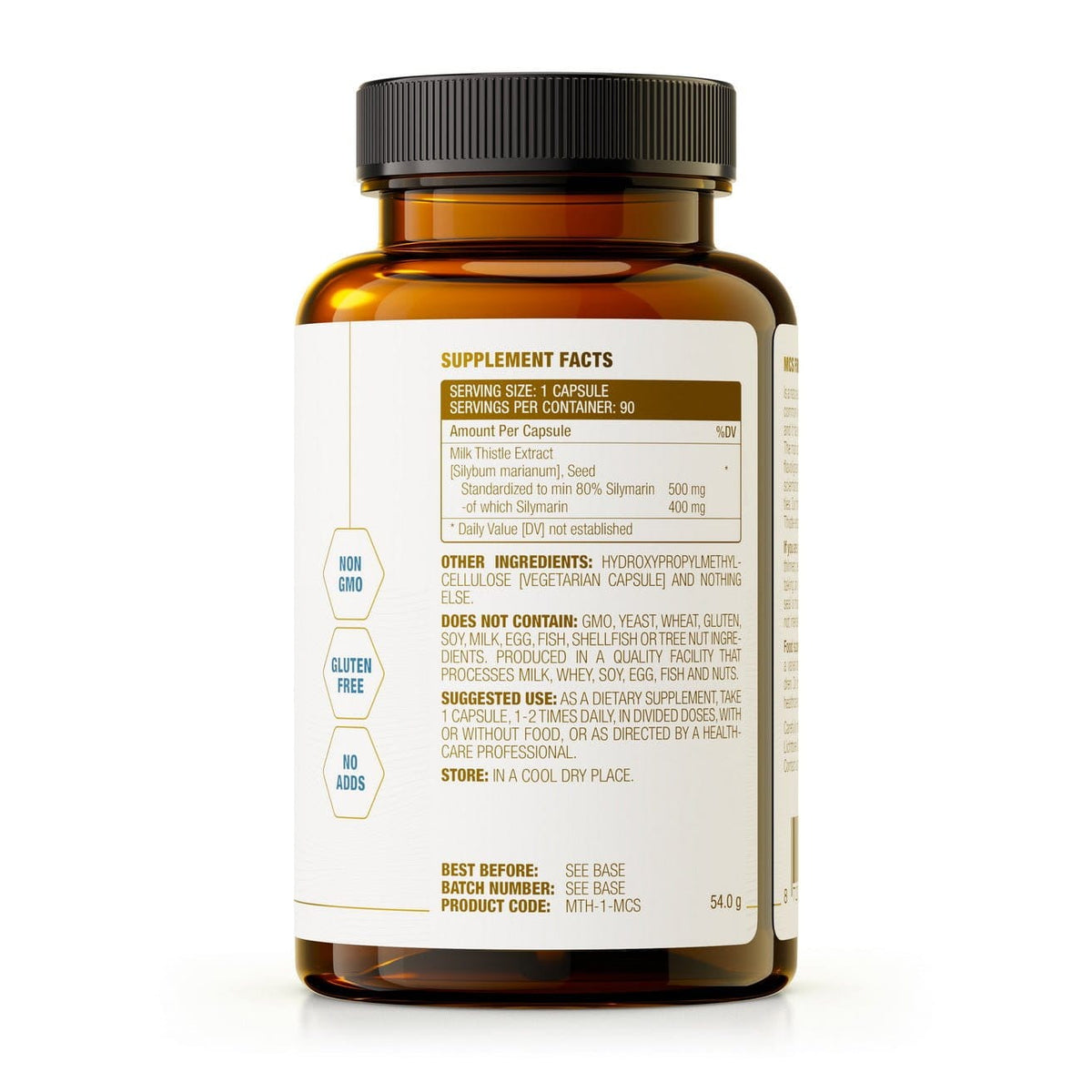 Milk Thistle - Silymarin (500 mg) - Uno Vita AS