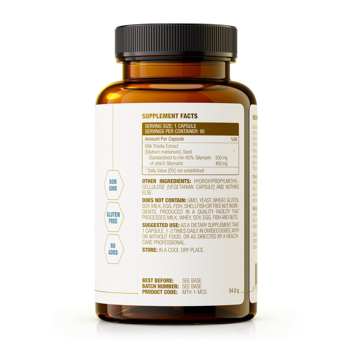 Milk Thistle - Silymarin (500 mg) - Uno Vita AS