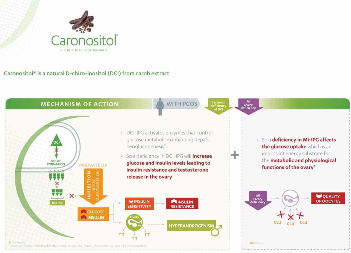 Myo & D Chiro Inositol – Promotes Hormonal Balance & Normal Ovarian Function (120) - Uno Vita AS