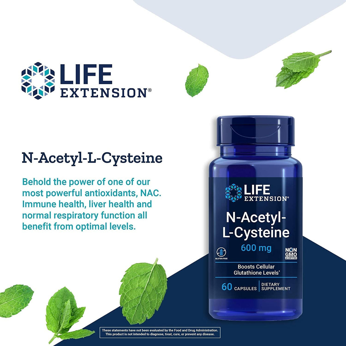 N - Acetyl Cysteine (60) - Uno Vita AS