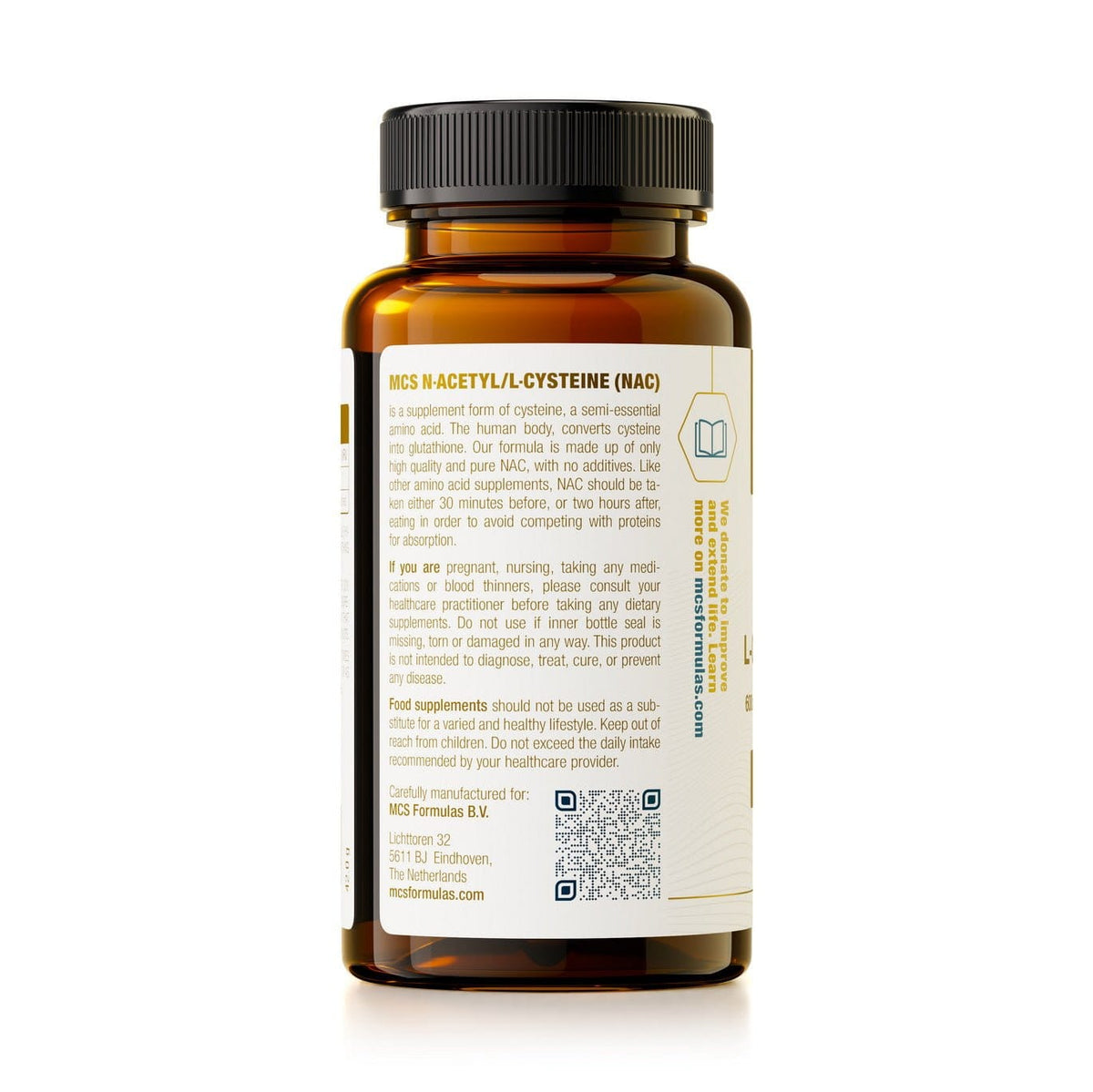 N - Acetyl - L - Cysteine (NAC - 600mg) - Uno Vita AS