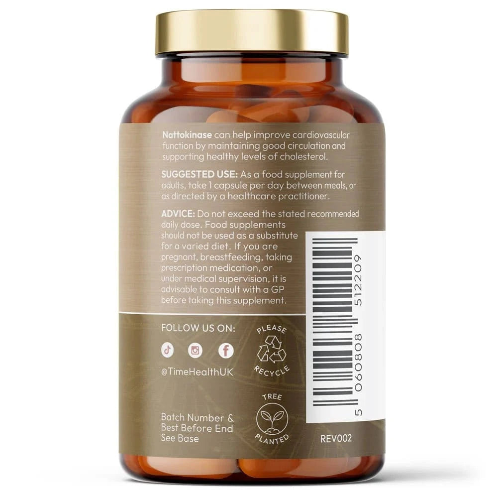 Nattokinase Capsules (2000 FU - 100mg) - Uno Vita AS