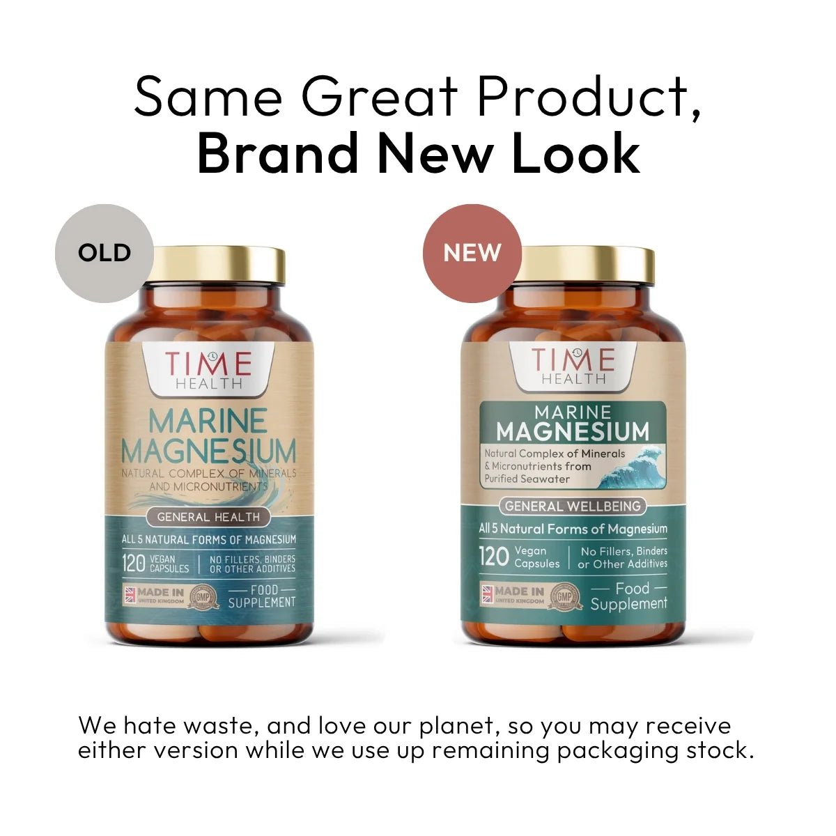 Natural Magnesium from Sea Water & Marine Trace Minerals - 1 a day - Uno Vita AS