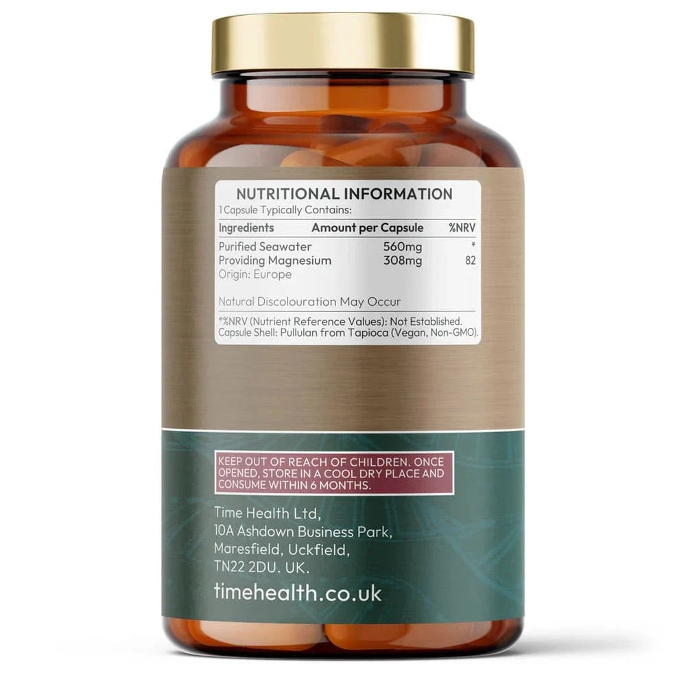 Natural Magnesium from Sea Water & Marine Trace Minerals - 1 a day - Uno Vita AS