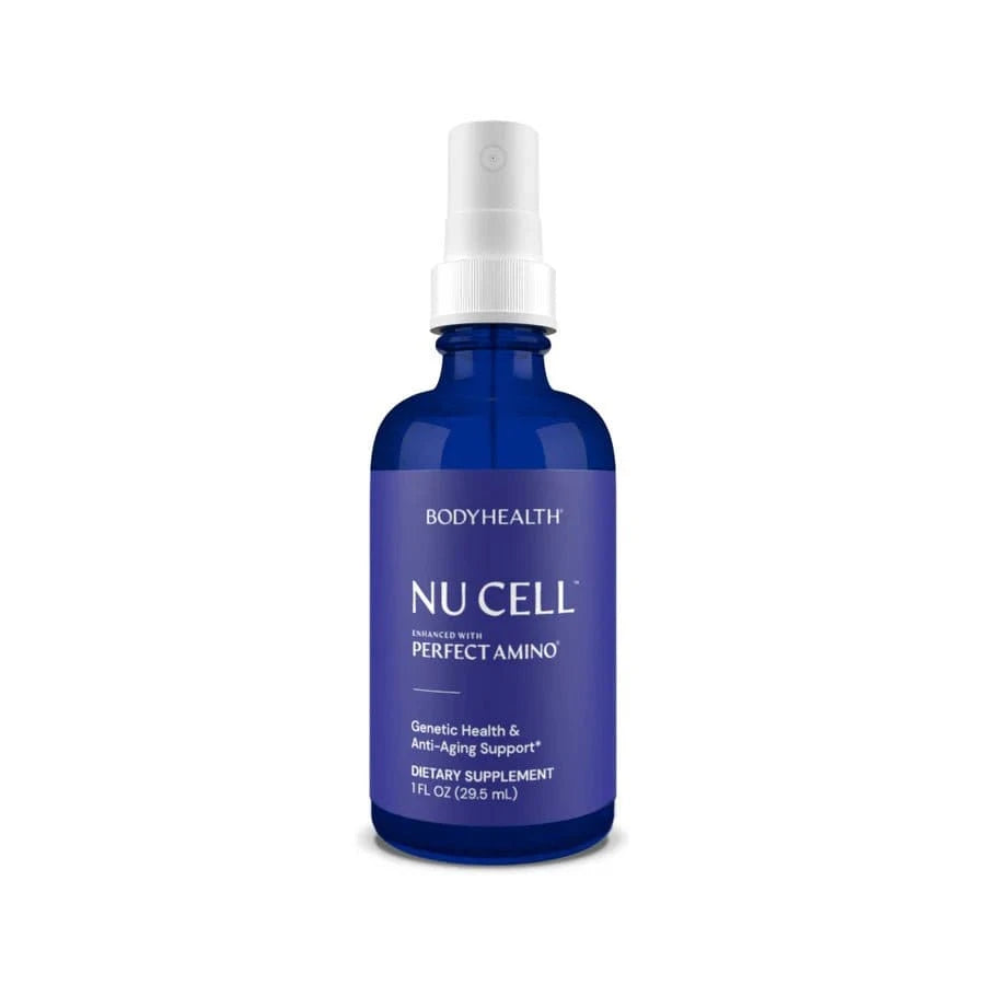 Nu Cell oral spray 29,5 ml med B-vitaminer, nukleotider og 30 porsjoner i kompakt sprayflaske