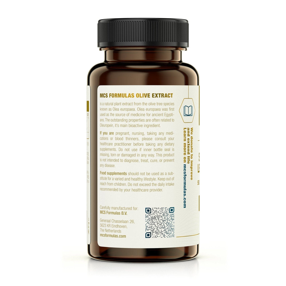 Olive Leaf Extract (500mg Capsule) - Uno Vita AS