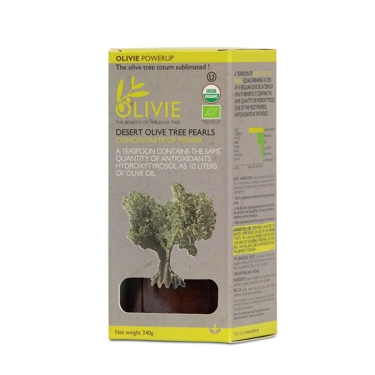 OLIVIE POWER UP - Rare Healthy Pearls... (100 grams) - Uno Vita AS