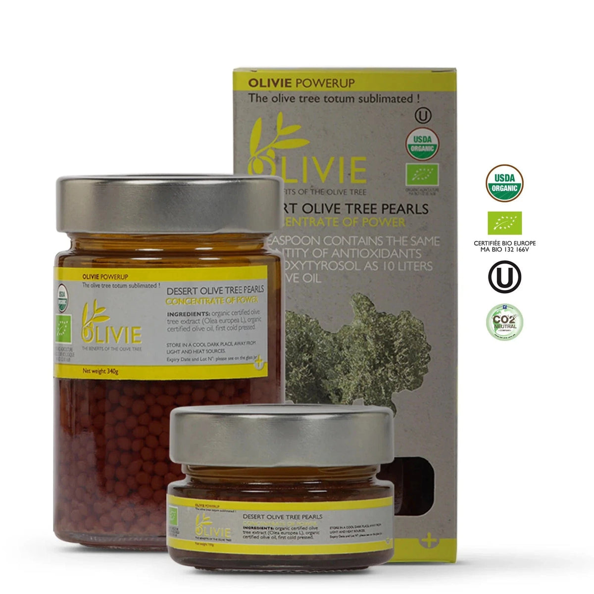OLIVIE POWER UP - Rare Healthy Pearls... (100 grams) - Uno Vita AS