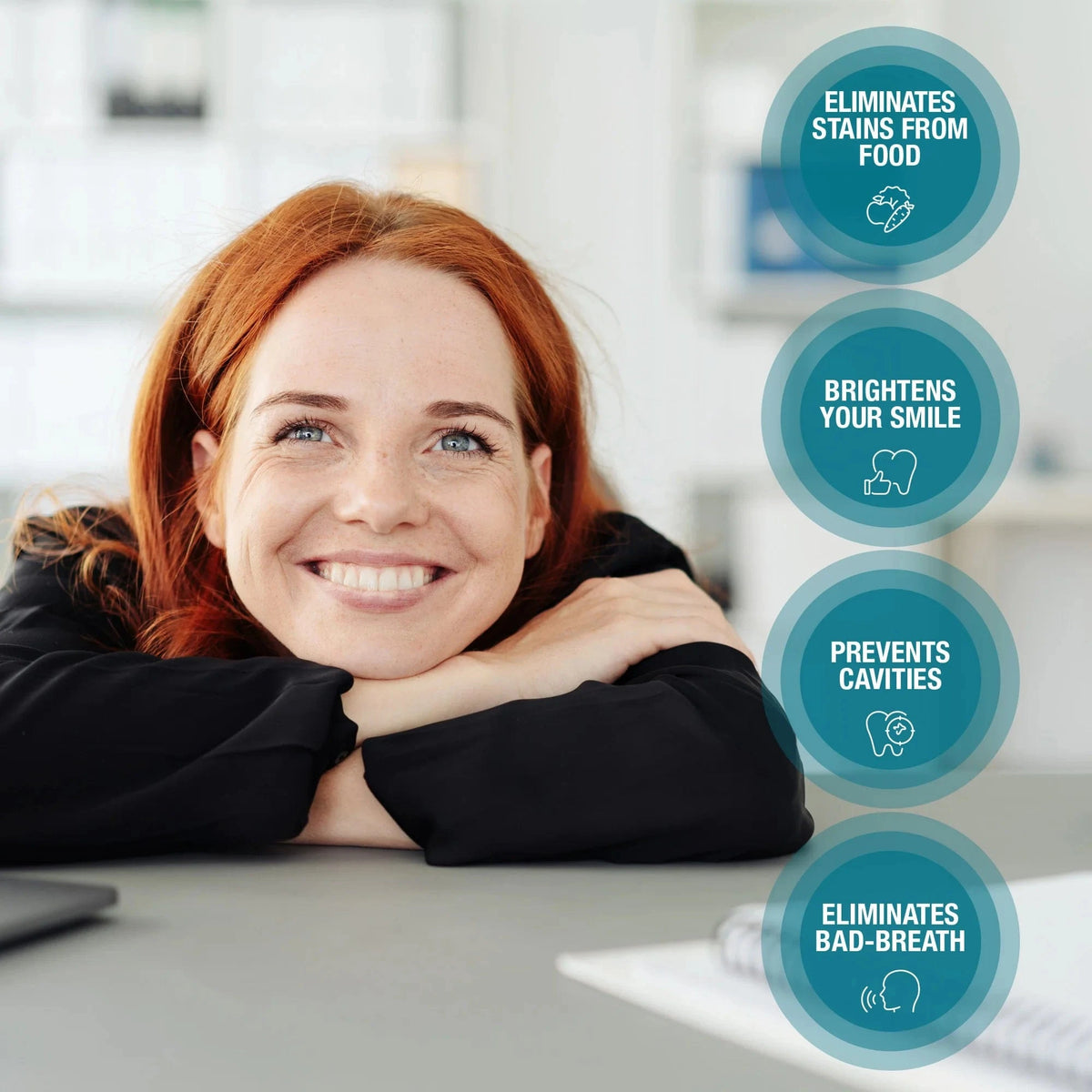OLIVIE SMILE - Natural teeth whitening from desert olive trees - Uno Vita AS