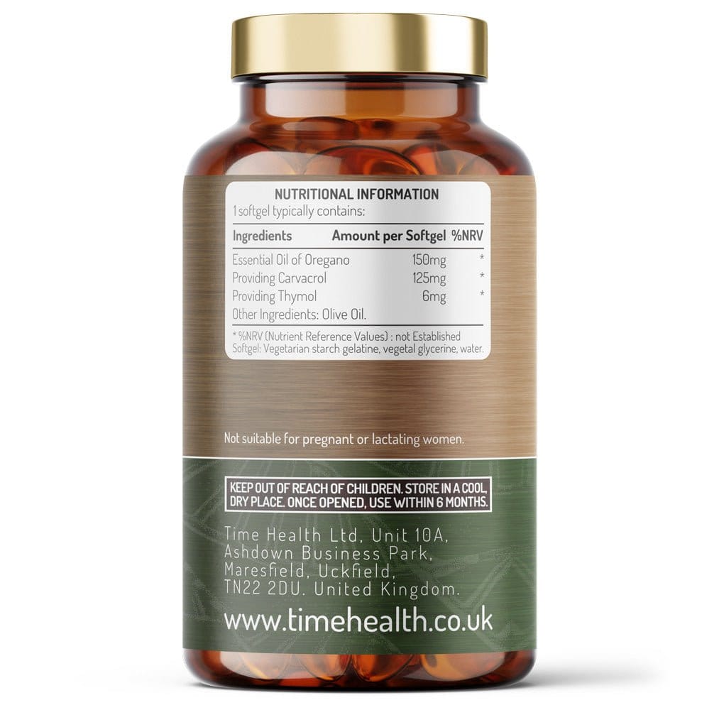 Oregano Oil – Spanish Origin – High in Carvacrol & Thymol - Uno Vita AS