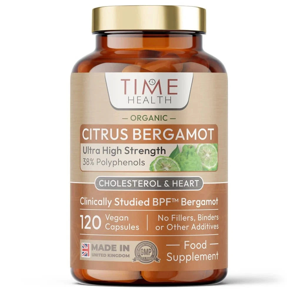 Organic Citrus Bergamot BPF 38 % polyfenoler 500 mg i veganske kapsler fra Uno Vita