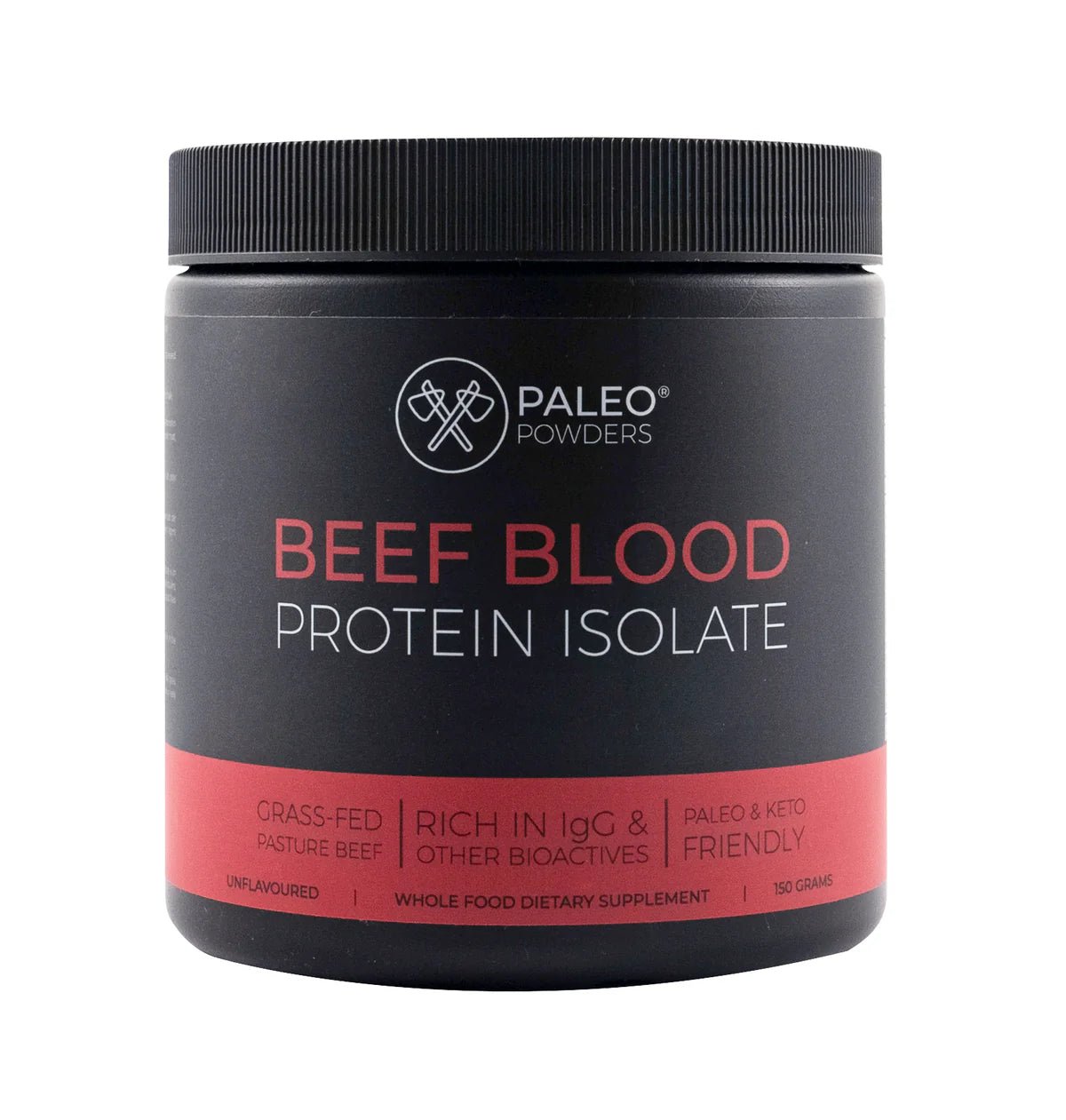 Paleo Beef Blood Protein Isolate – Grass - Fed – 150 gram - Uno Vita AS