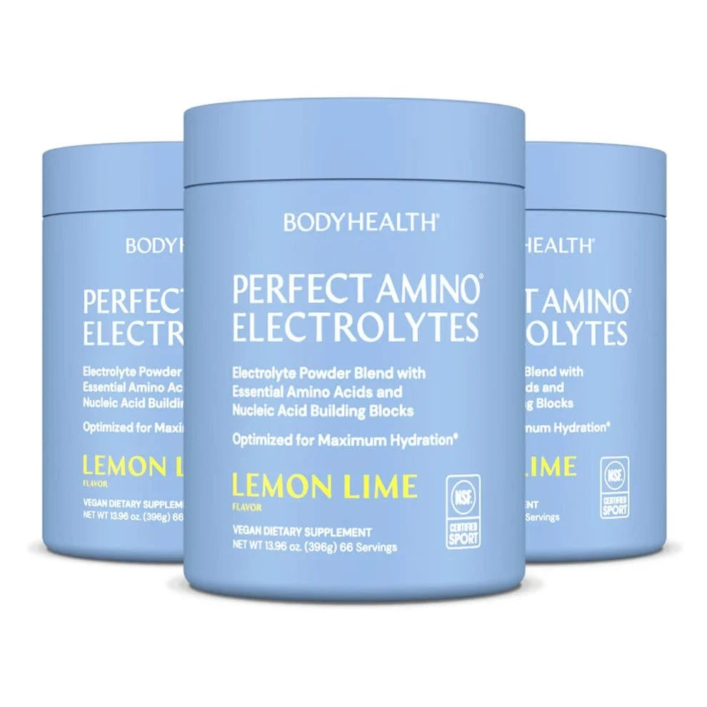 NSF Certified Lemon Amino Electrolytes for Athletes i Lemon Lime, 396 g pulver med 66 porsjoner