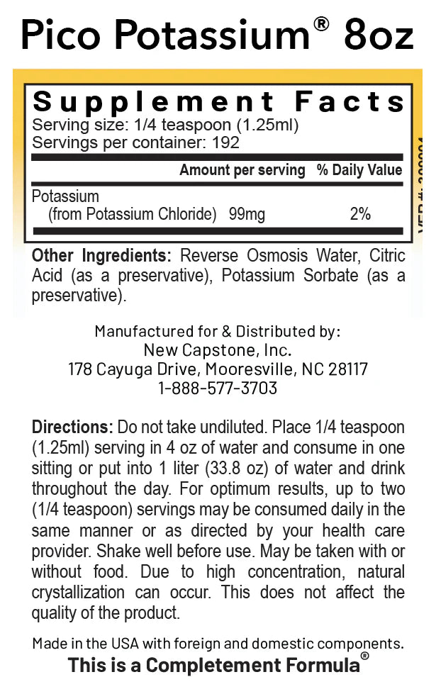 Pico Potassium (240 ml)
