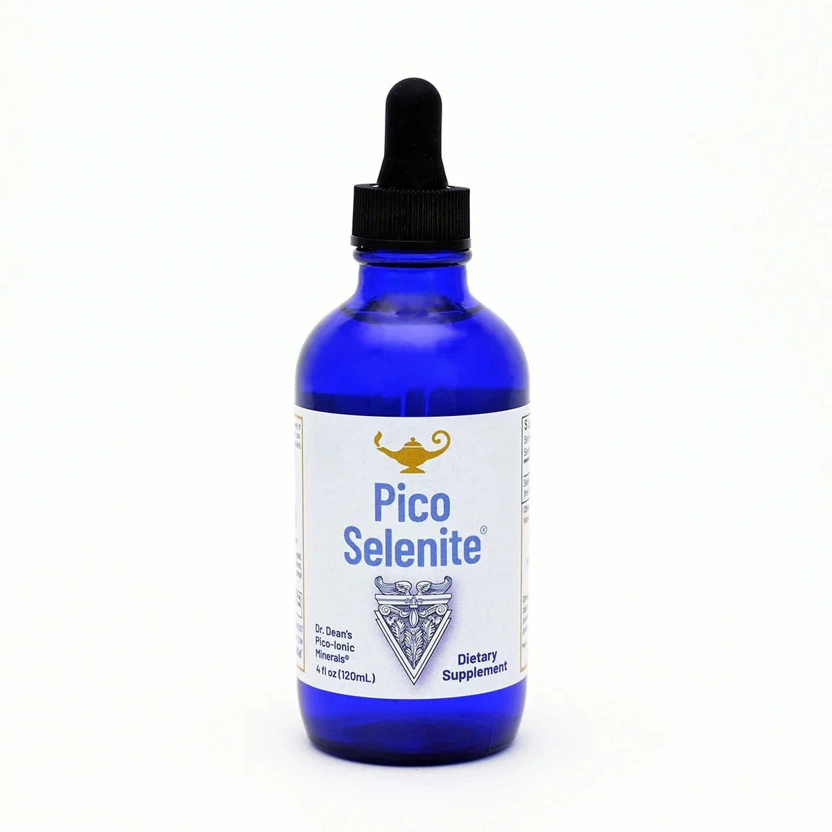 Pico Selenite flytende selen 120 ml flaske med pipette, ionisk selen fra natriumselenitt
