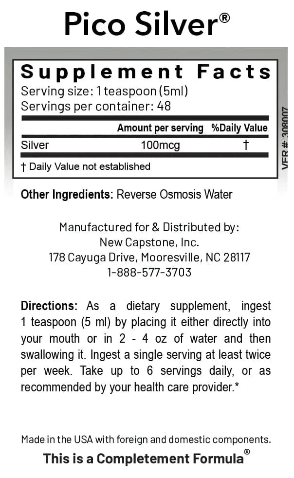 Pico Silver (240 ml) - Uno Vita AS