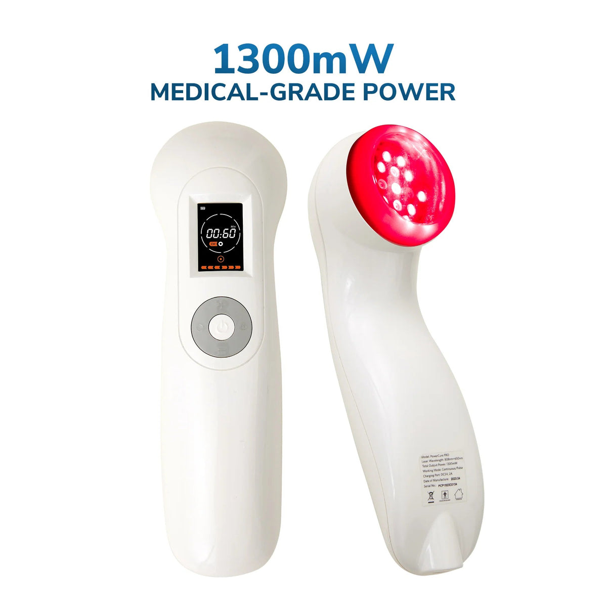 PowerCure Pro Laser – Handheld 808 nm and 650 nm Low - Level Laser for Photobiomodulation - Uno Vita AS