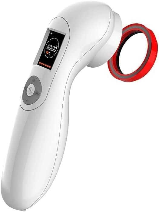 PowerCure Pulse 75W håndholdt pulslaser med LED-skjerm, 905 nm, 808 nm, 650 nm og magnetisk massasjelinse