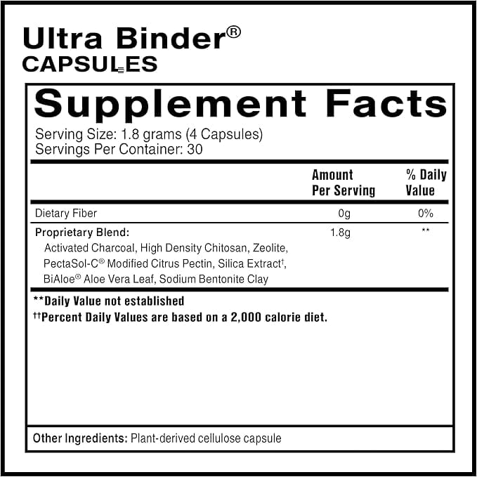 Quicksilver Scientific Ultra Binder Capsules - Uno Vita AS