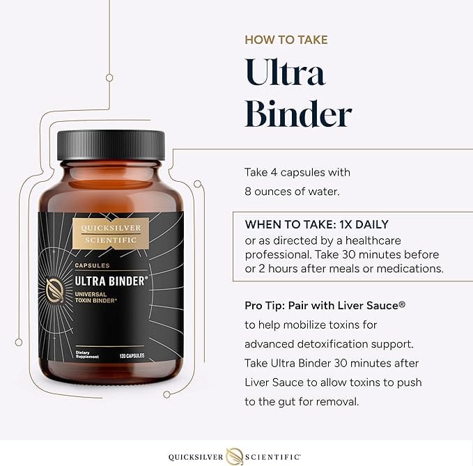 Quicksilver Scientific Ultra Binder Capsules - Uno Vita AS