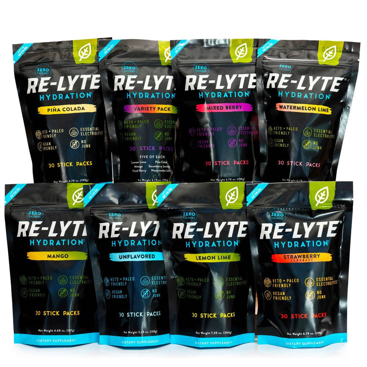 Re - Lyte Hydration Mixed Berry Stick Packs - Uno Vita AS