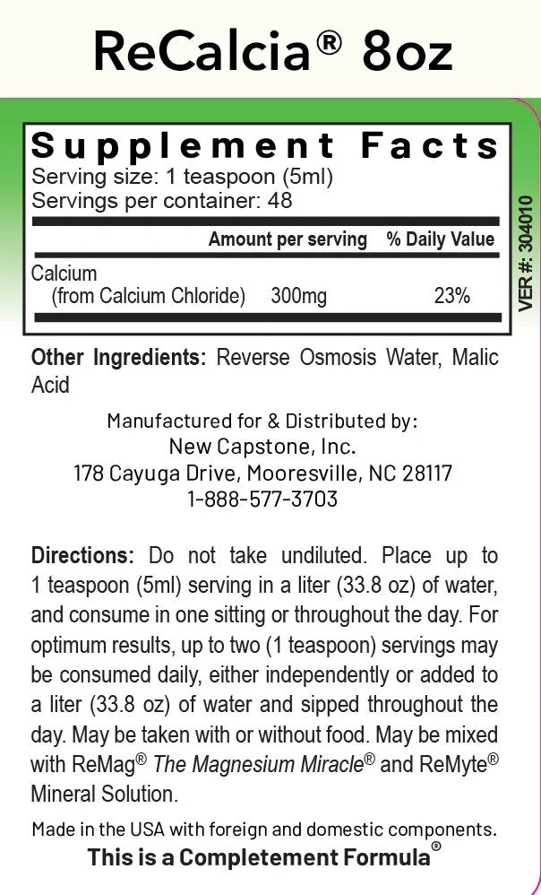 ReCalcia Liquid Calcium