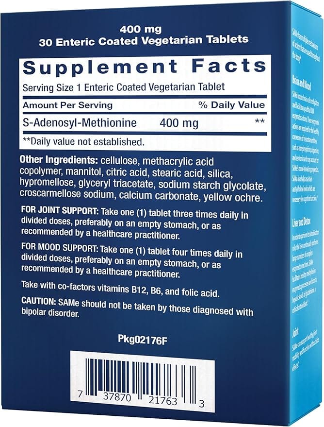 SAMe 400mg (60) - Uno Vita AS